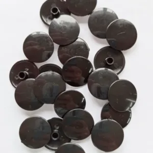 Заглушка под евровинт (конфирмат) пластиковая 100 шт черный