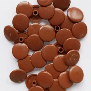 Заглушка под евровинт (конфирмат) пластиковая 100 шт коричневый