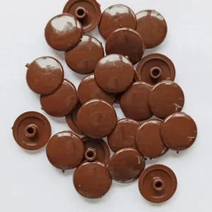 Заглушка под евровинт (конфирмат) пластиковая 100 шт темно-коричневый