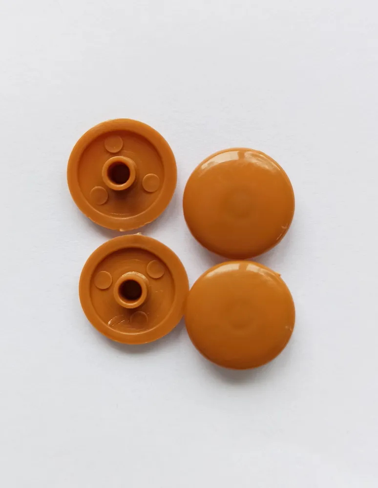 Заглушка под евровинт (конфирмат) пластиковая 100 шт вишня