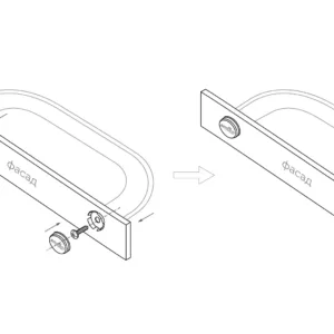 Декоративные заглушки для винтов RZ001AB