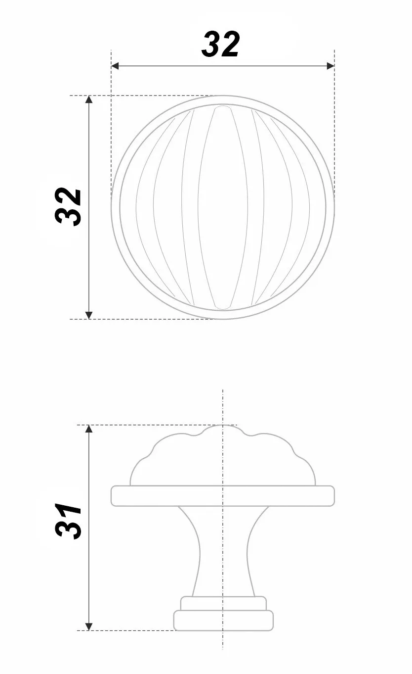 Мебельная ручка TIFFANY RC121AB.4/W