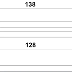 Мебельная ручка RS273CP.3/128
