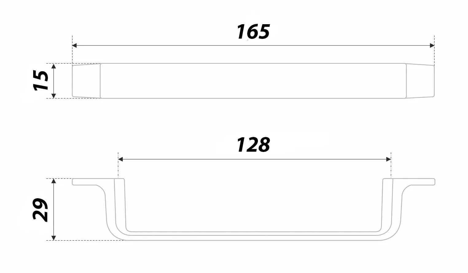 Мебельная ручка IRON RS299MBSN.4/128