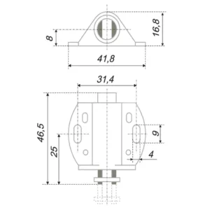 Магнитный держатель MH01/Bl