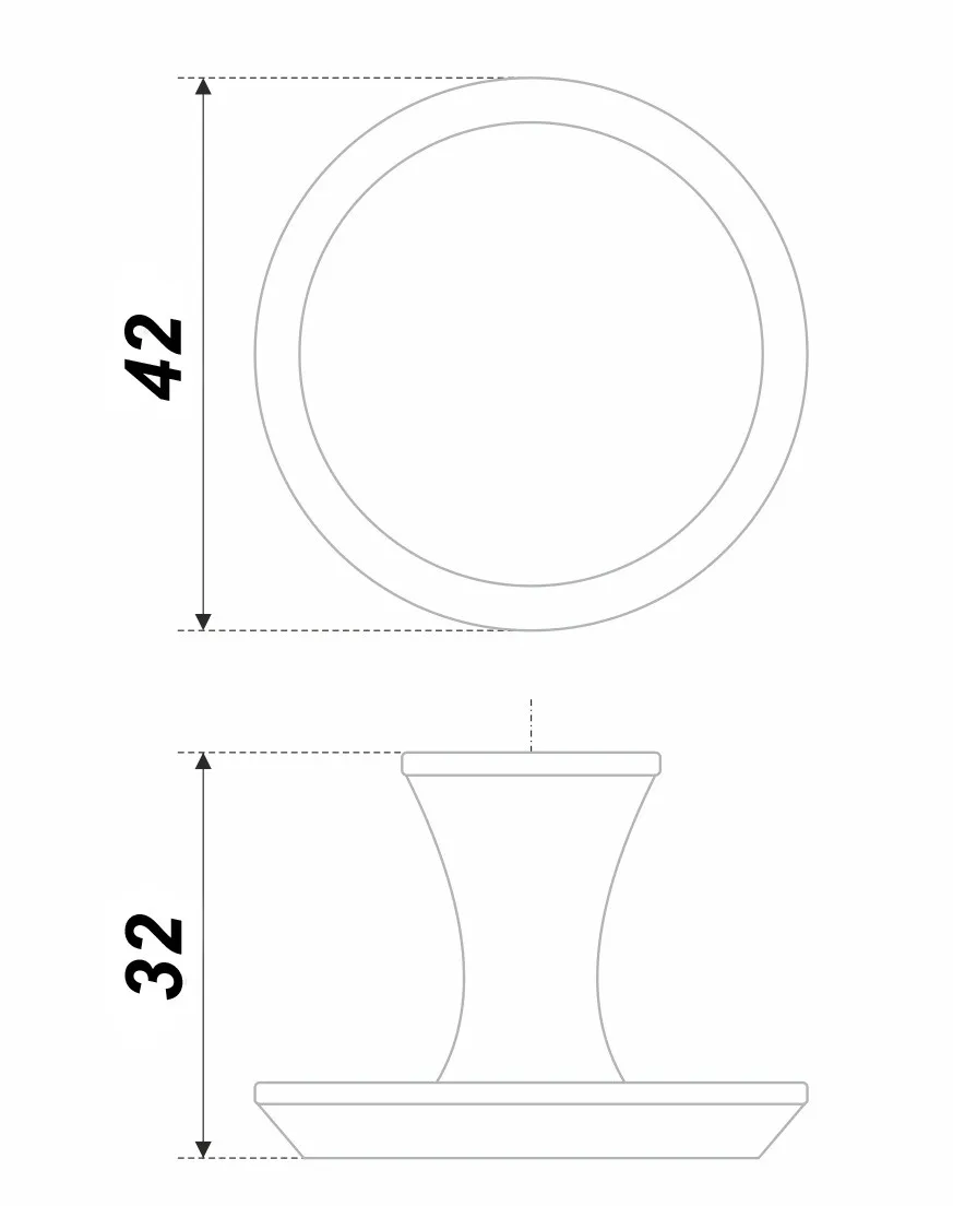 Мебельная ручка UTA RC305MBSG.4