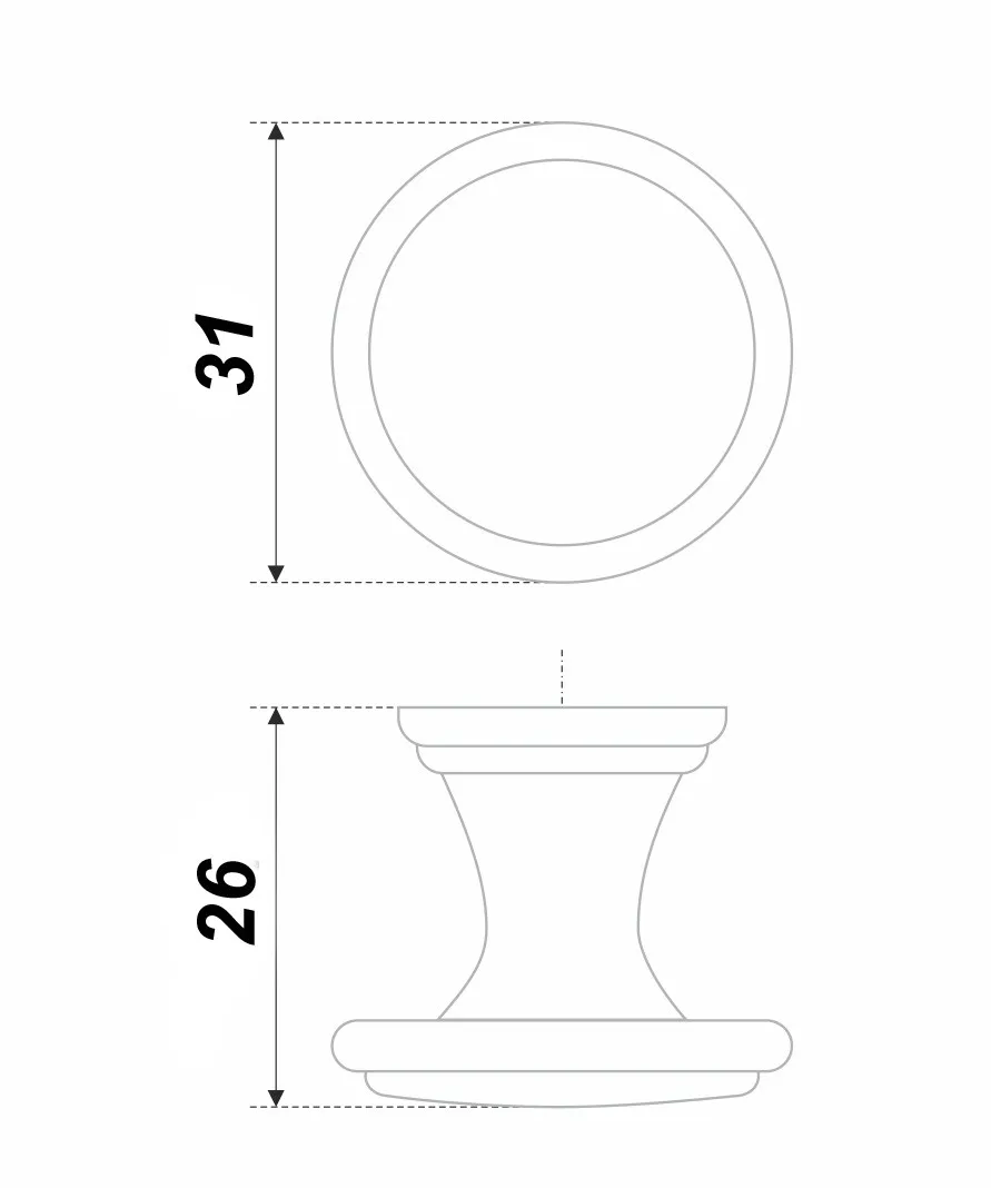 Мебельная ручка ODA RC302CP.4
