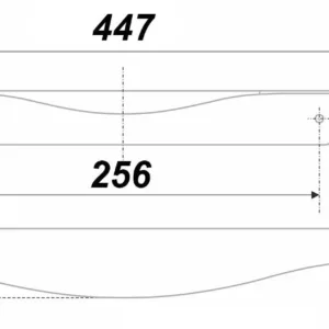 Мебельная ручка ERA RT008SC.1/256/450