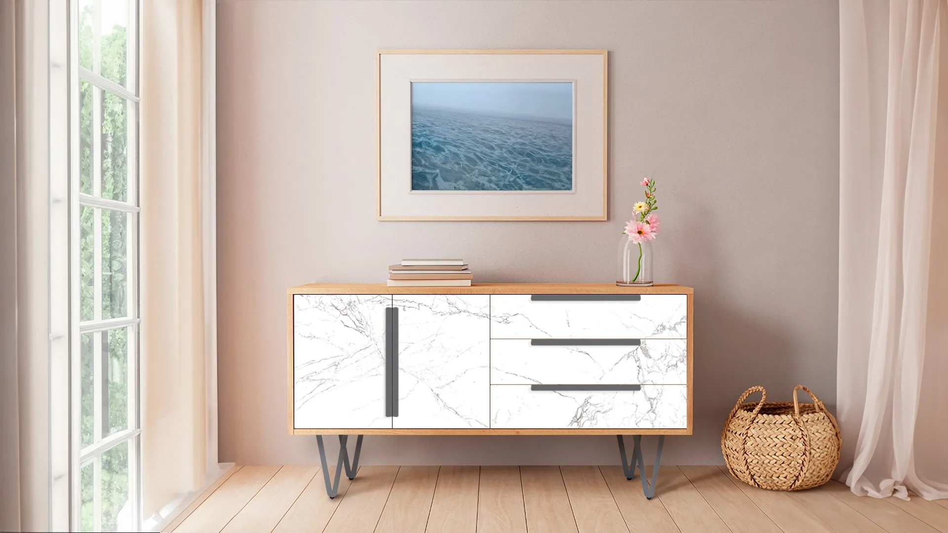 Мебельная ручка TICK RS156GR.3/512