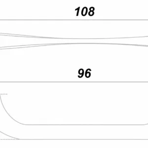 Мебельная ручка ELBA RS442BAZ.4/96