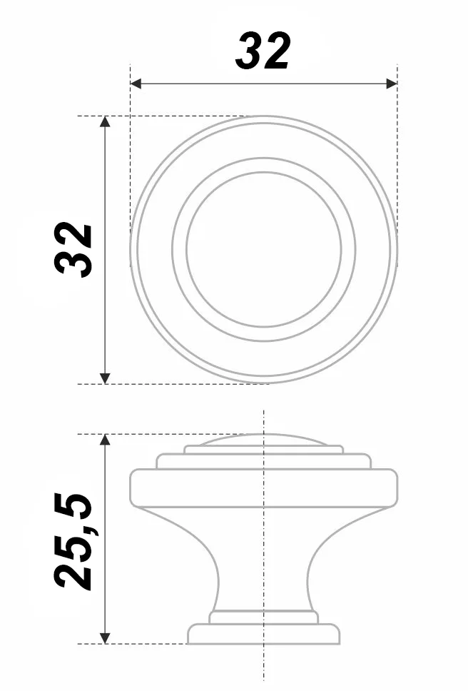 Мебельная ручка MATEO RC037BSN.4