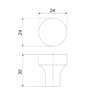 Мебельная ручка ELL RC333MDN.4