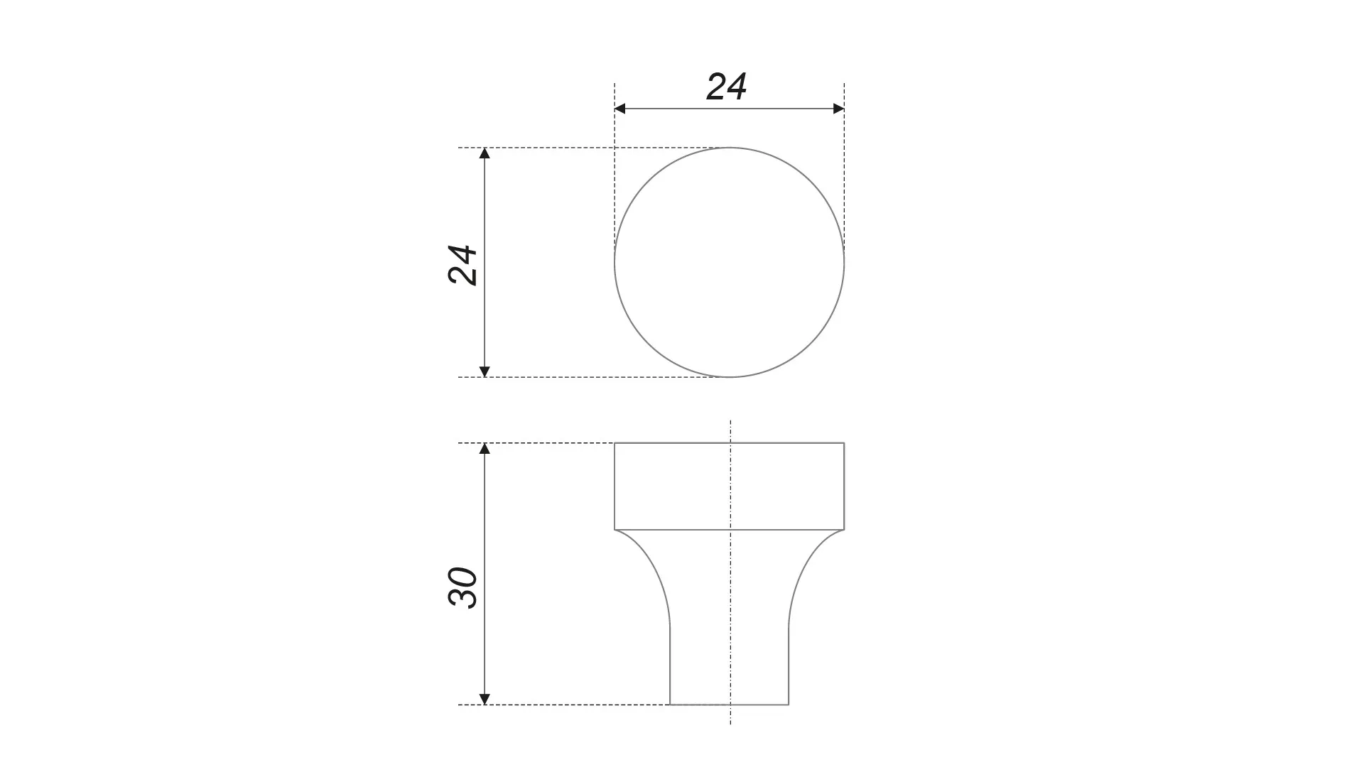 Мебельная ручка ELL RC333W.4