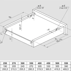 Системы выдвижения DB4463Zn/300