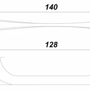 Мебельная ручка ELBA RS442BAZ.4/128
