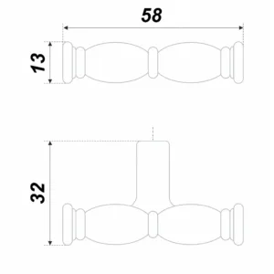 Мебельная ручка STACCATO RC449BAZ.4
