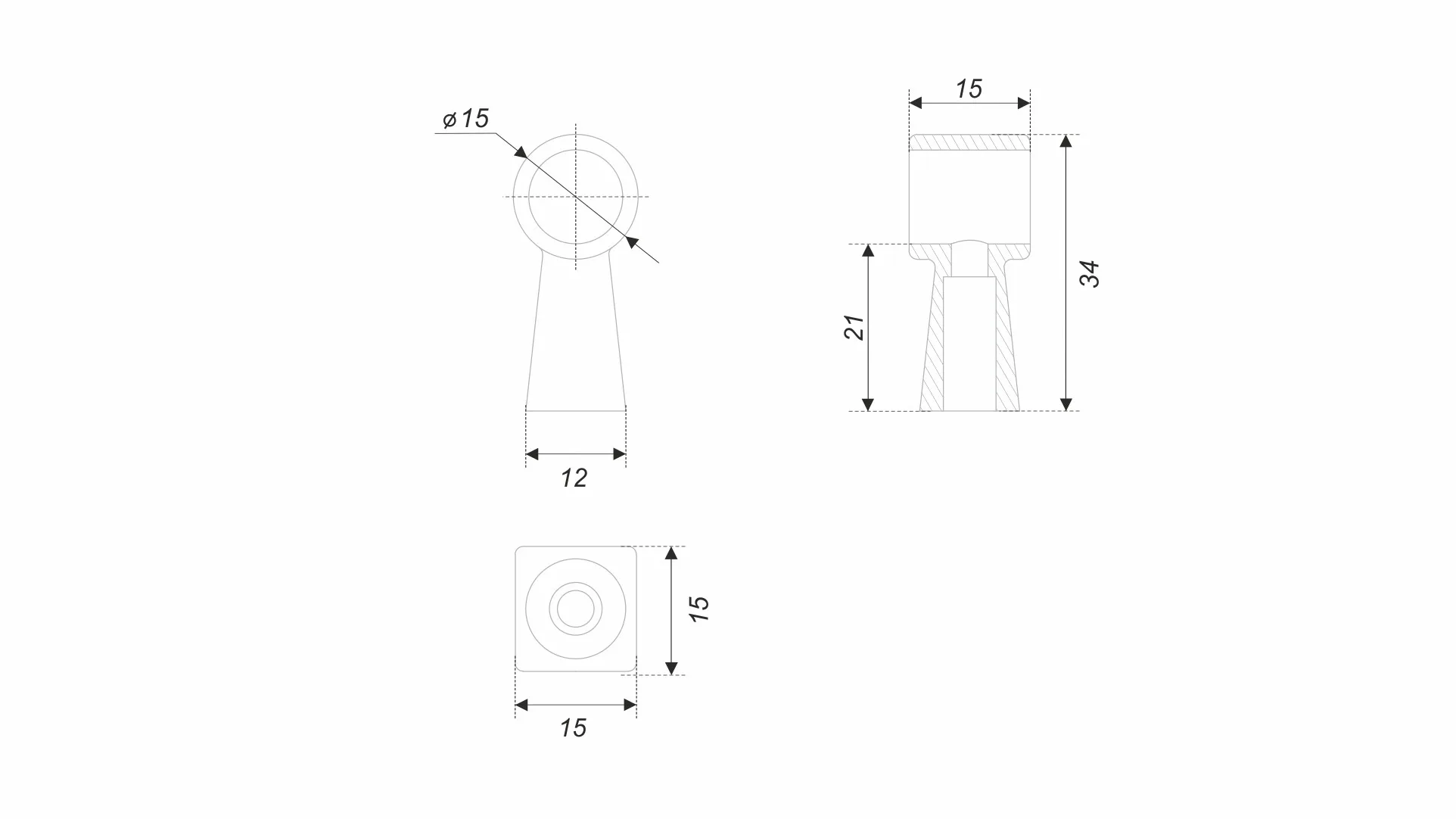 Держатель HOLD Conus RN004BAP.23