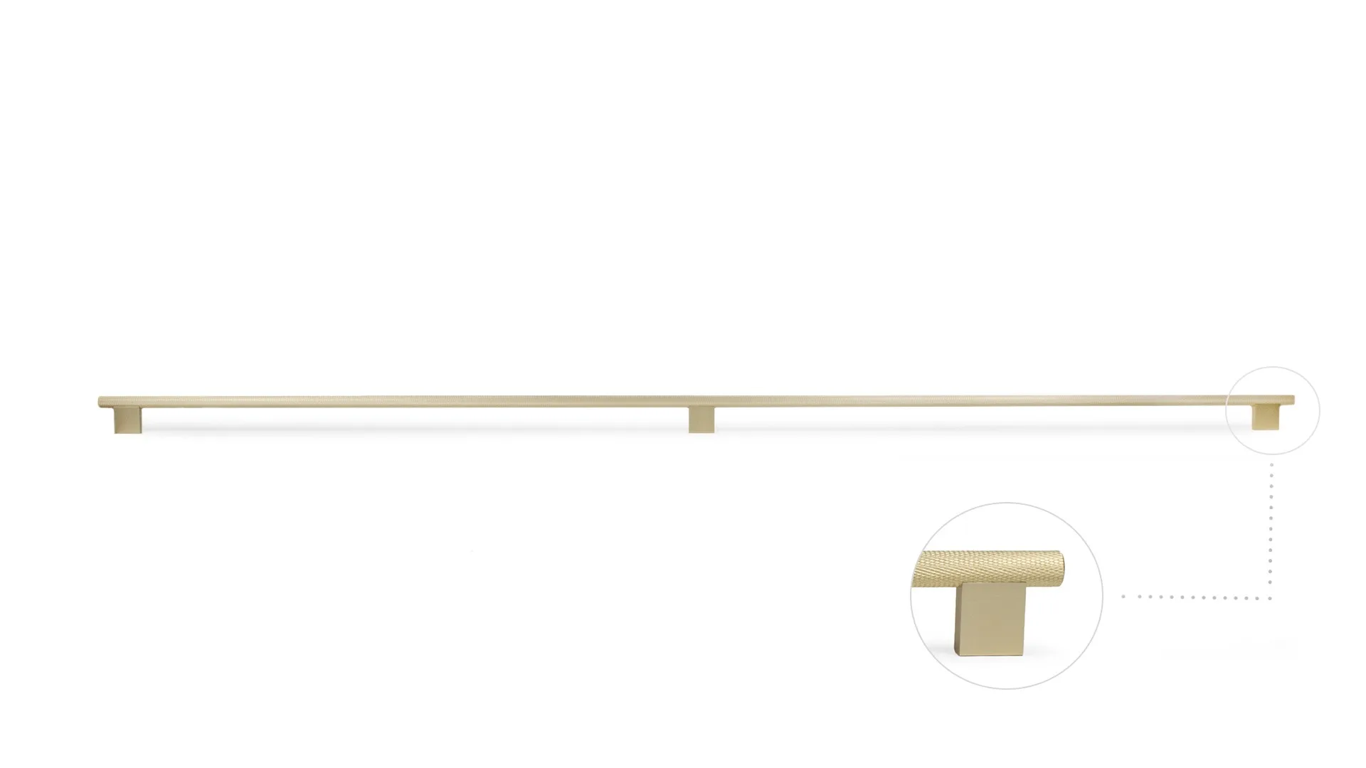 Мебельная ручка ROCK RS325MBSG.5/1088