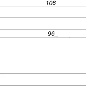 Мебельная ручка SPACE RS040SC.4/96