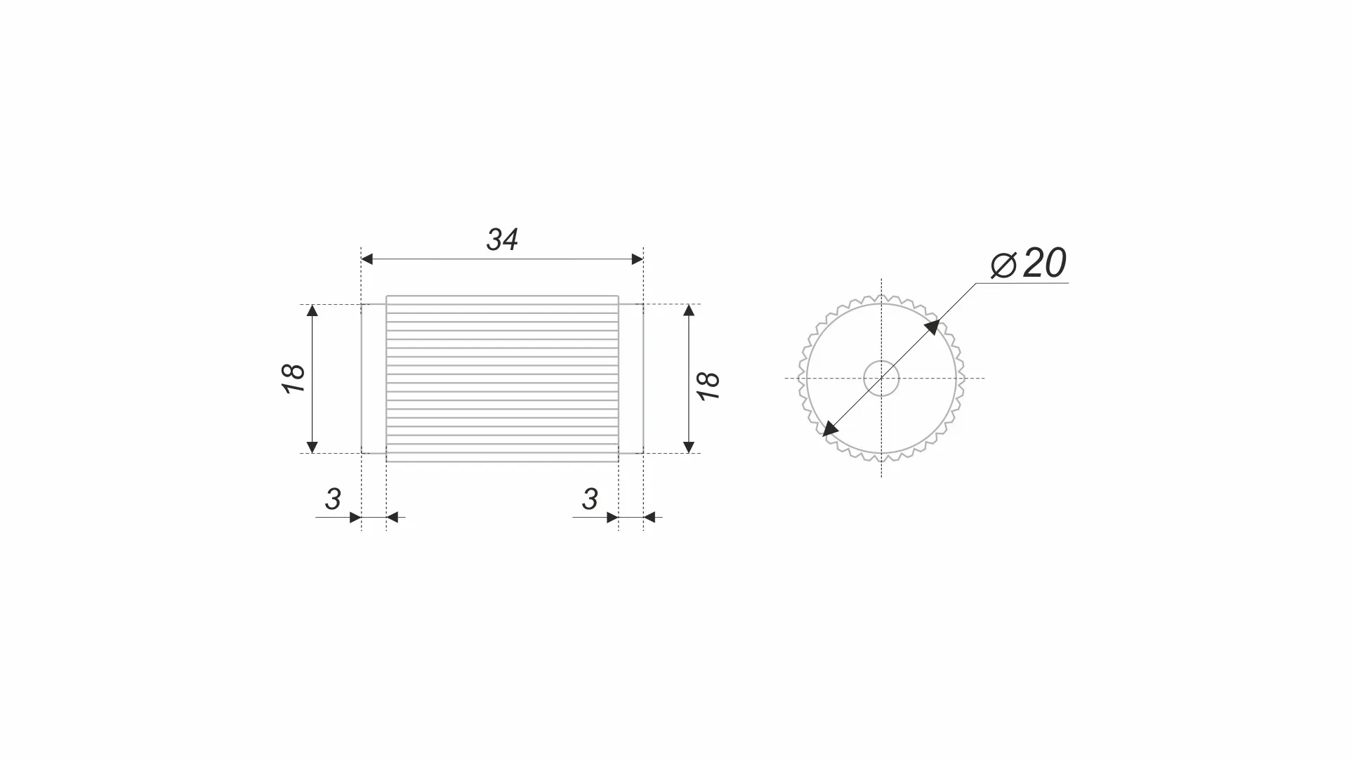 Мебельная ручка POP LINE RC282BL.4