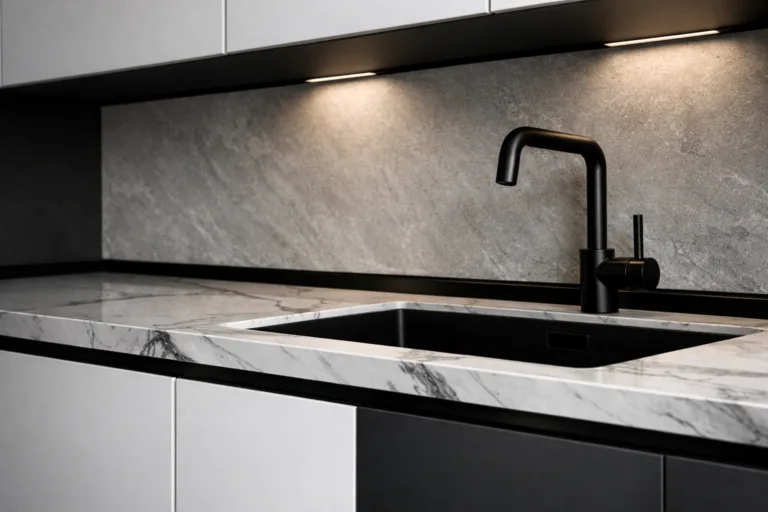 Черный плинтус для столешницы: стильное решение для современной кухни