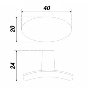 Мебельная ручка FRANCHESKA RC501AC.1