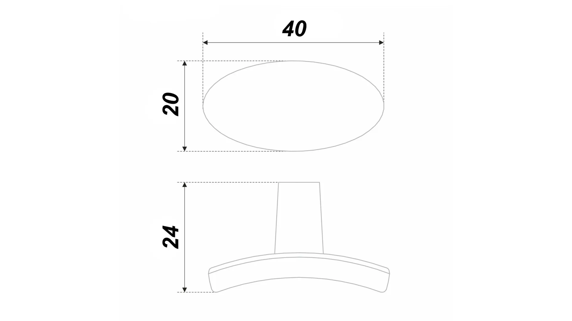 Мебельная ручка FRANCHESKA RC501AP.1