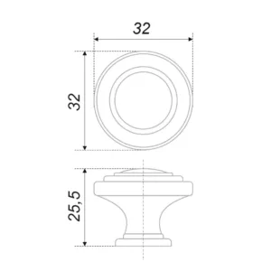 Мебельная ручка MATEO RC037CP.4