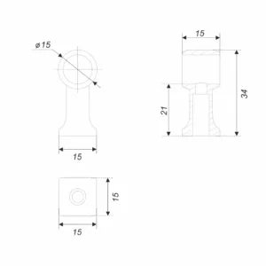 Держатель HOLD Classic RN003SC.23