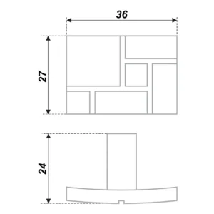 Мебельная ручка RC417BAP.5