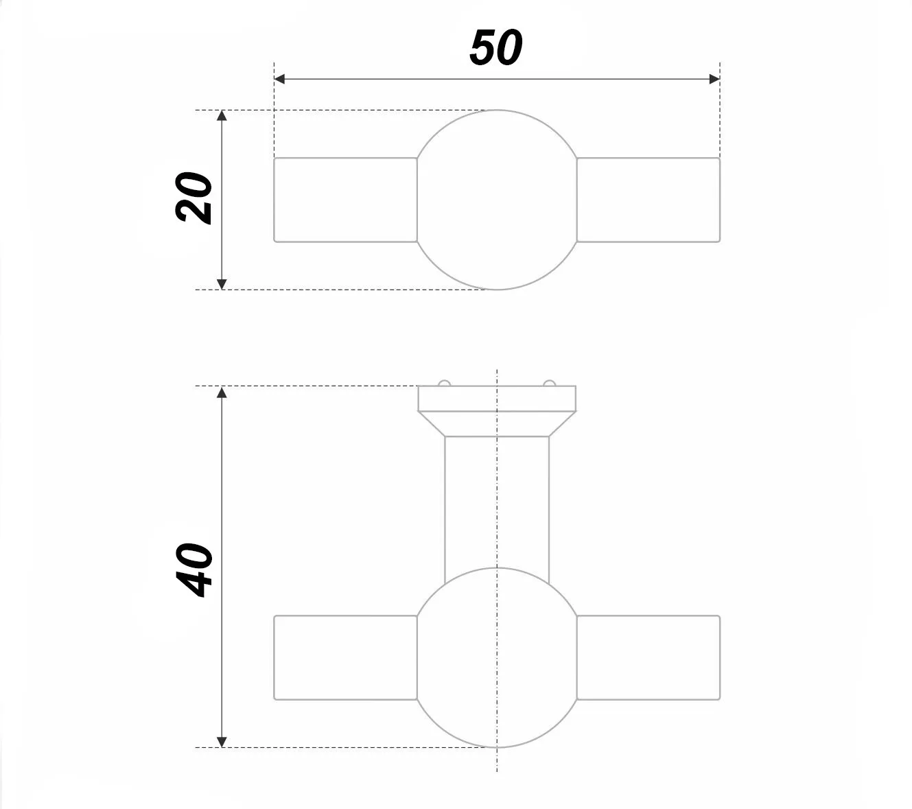 Мебельная ручка ANCHOR RC089BL.1