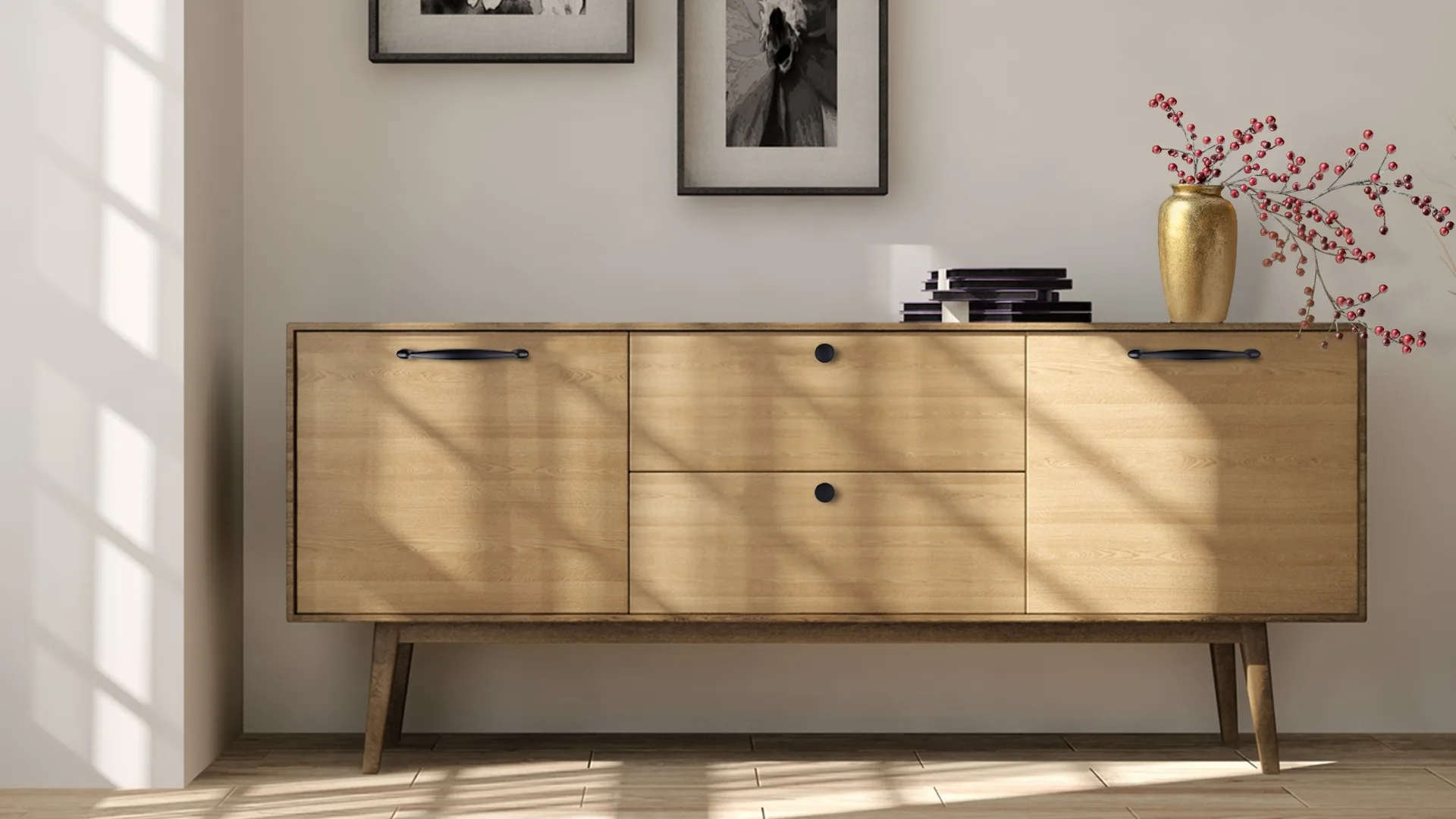 Мебельная ручка MAESTRO RS448BL.4/128