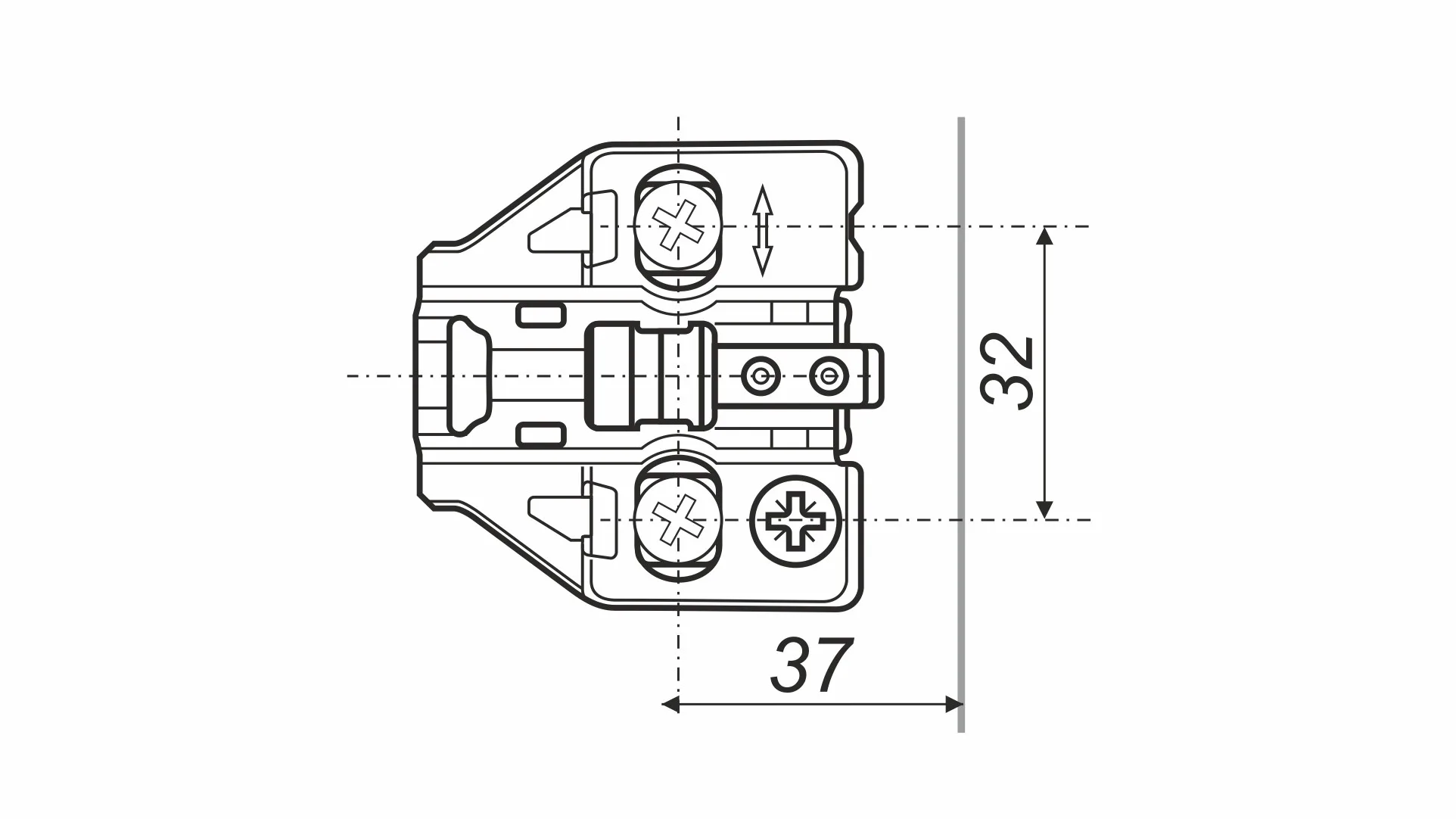 Планка EVO BASE S+ H8030BN
