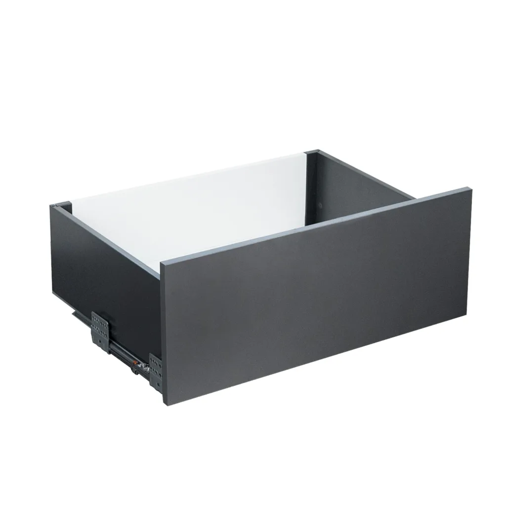 Система ящиков Slimbox Evolution L-450 H=167 графит PUSH TO OPEN ДСП16мм