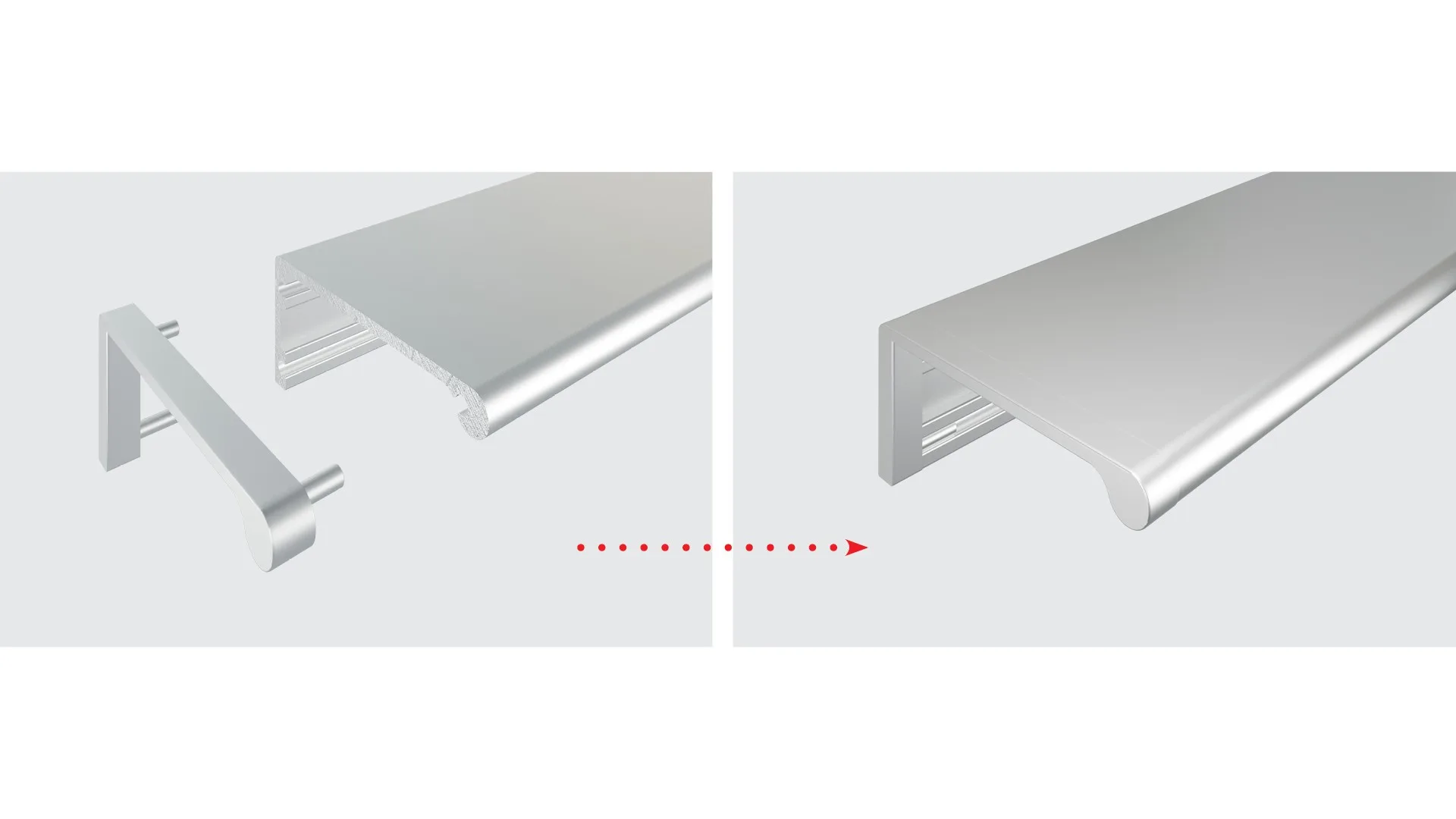 Профильная ручка RP101SC.1/000/3000