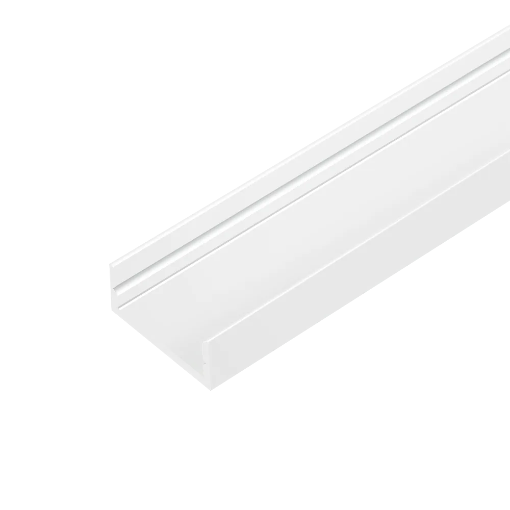 Профиль накладной AQ FORM для LED лент 15х7 3 м белый