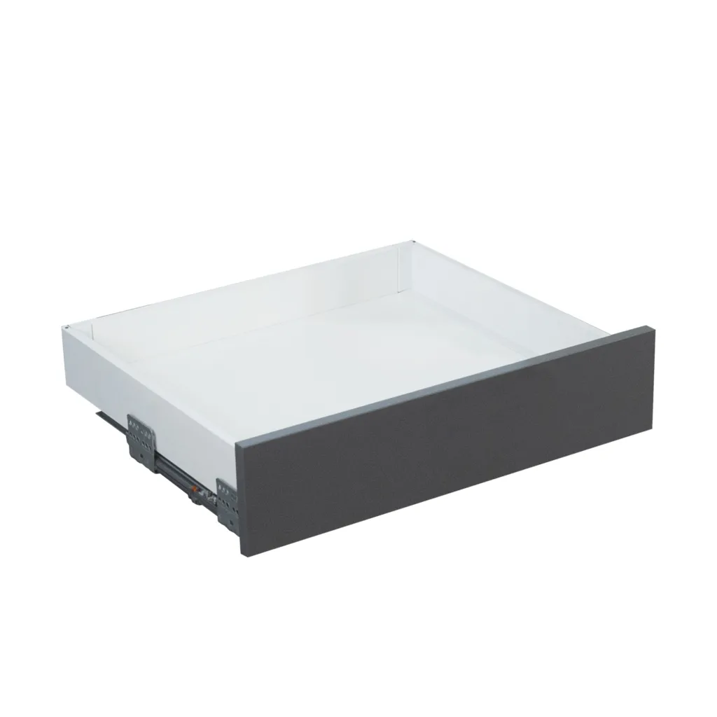Система ящиков Slimbox Evolution L-350 H=84 белый PUSH TO OPEN ДСП16мм
