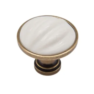 Мебельная ручка TIFFANY RC121AB.4/W