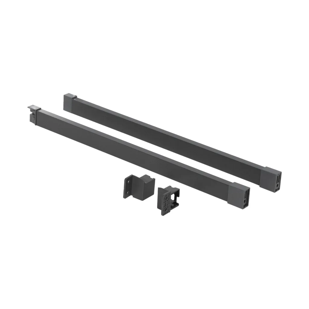 Рейлинг прямоугольный продольный Slimbox Evolution L-400 графит