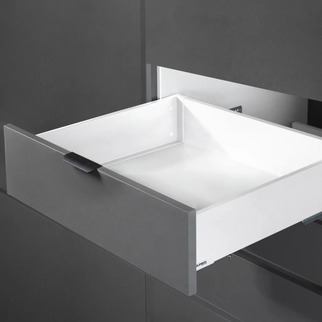 Система ящиков Slimbox Evolution L-300 H=116 белый SOFT CLOSE ДСП16мм