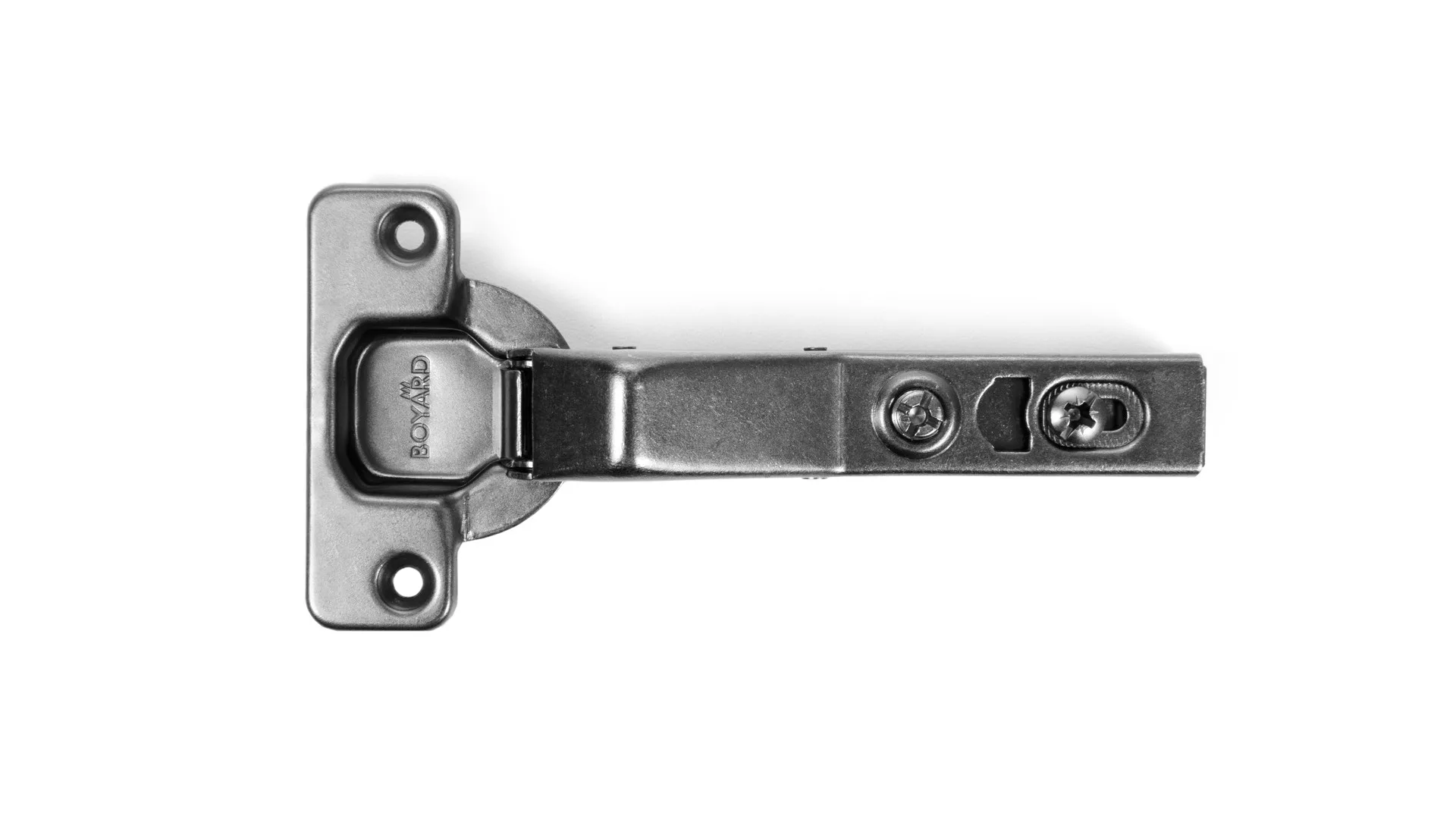 Мебельная петля без пружины и ответной планки LINE PUSH 45° H946C02/BN