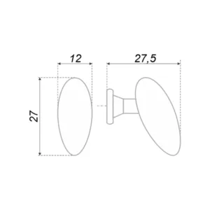 Мебельная ручка RC003SC.4
