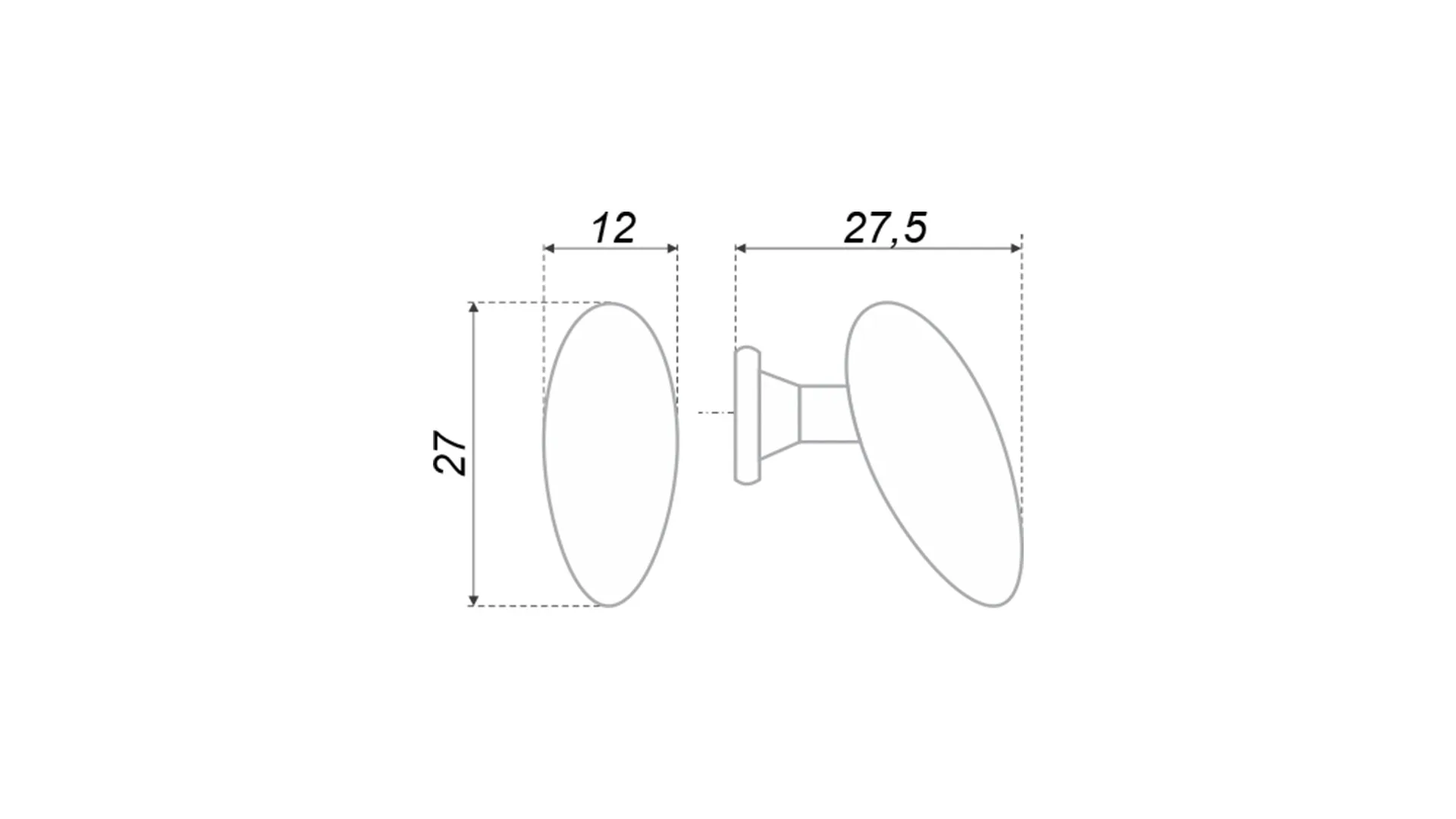 Мебельная ручка RC003SC.4