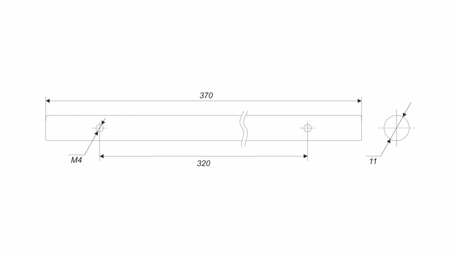 Пруток ROMB PR002MBSG.1/320