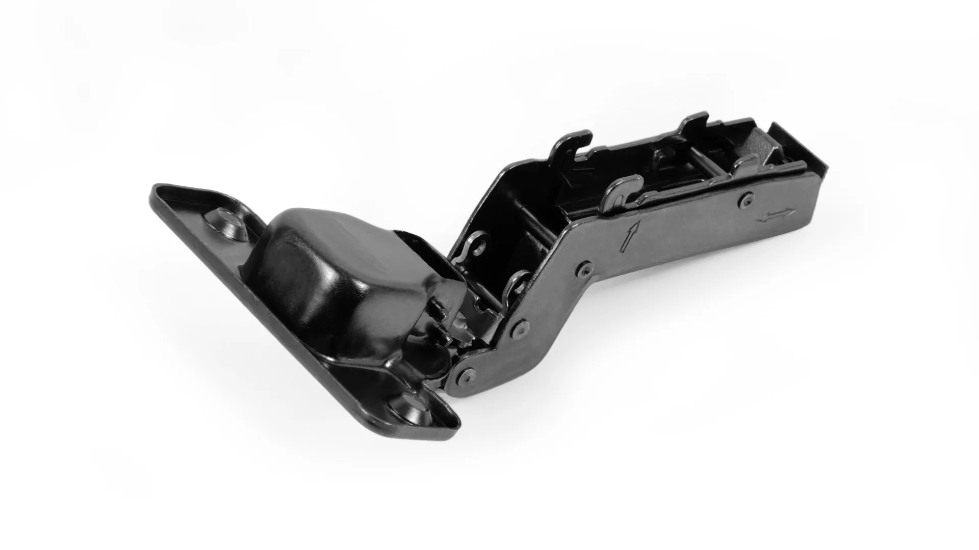 Мебельная петля без пружины и ответной планки PROFI PUSH H961C02/BN