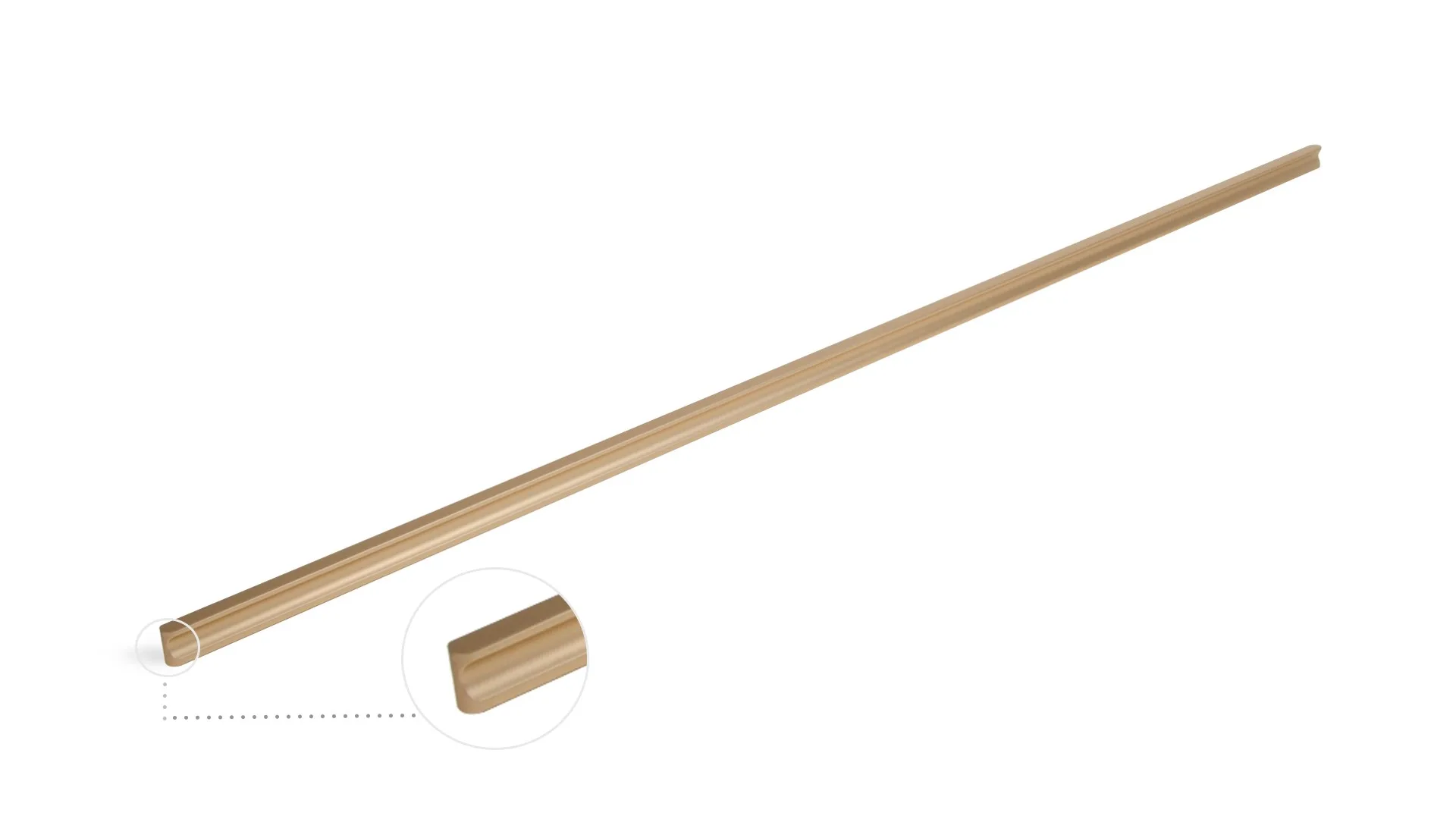 Мебельная ручка VOLNA RS065SG.4/960