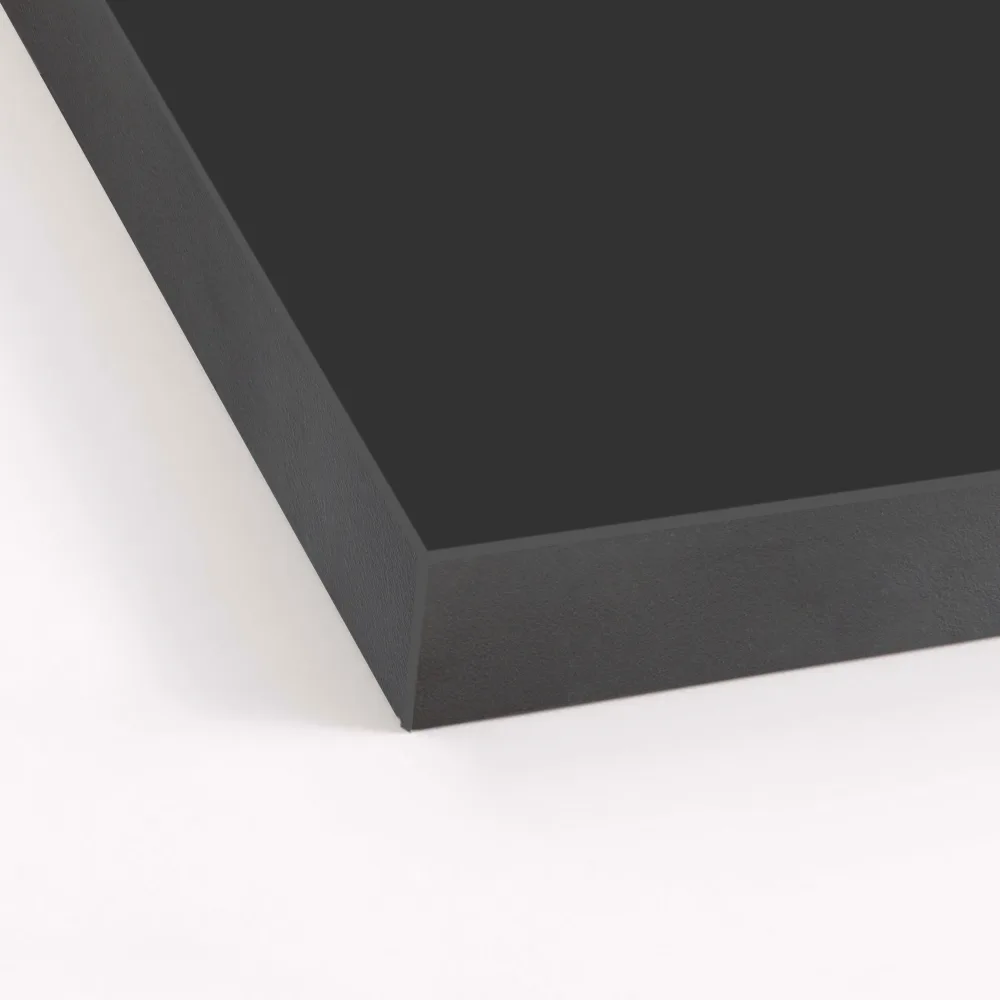 580US Кромка ПВХ AQ LINE 0,8*22 черный сатин 200 м