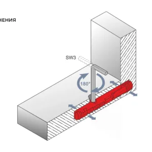 Стяжка B-fix ST09/02/5/RdZn/01
