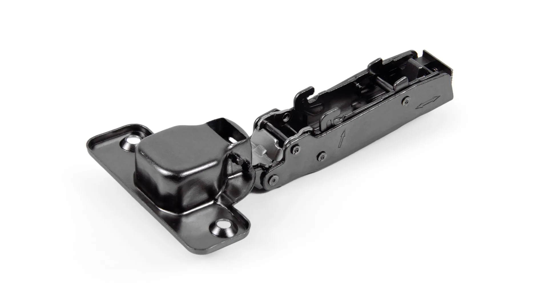 Мебельная петля без пружины и ответной планки PROFI PUSH H961A02/BN