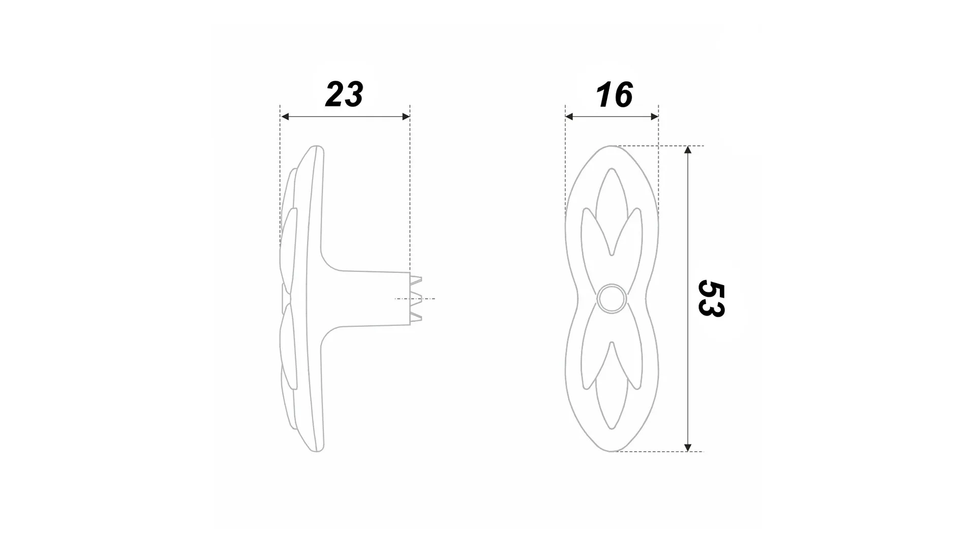 Мебельная ручка VITA RC507AP.1